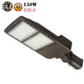 ETL DLC led street light 150w 200w ip65 130lm/w photocell sensor shoe box parking lot light  with 5-year warranty